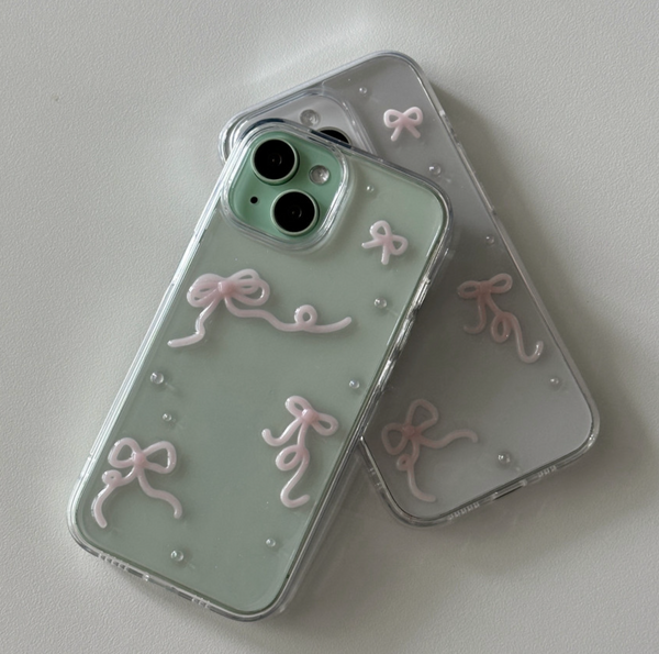 [everything] String Ribbon Resin Phone Case