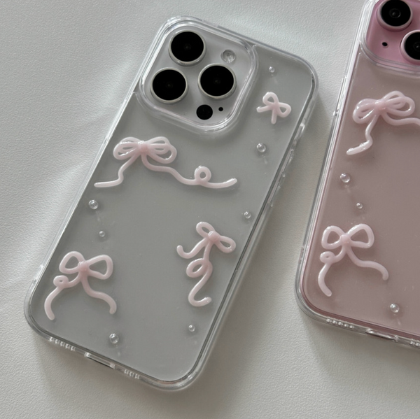 [everything] String Ribbon Resin Phone Case