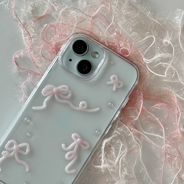 [everything] String Ribbon Resin Phone Case