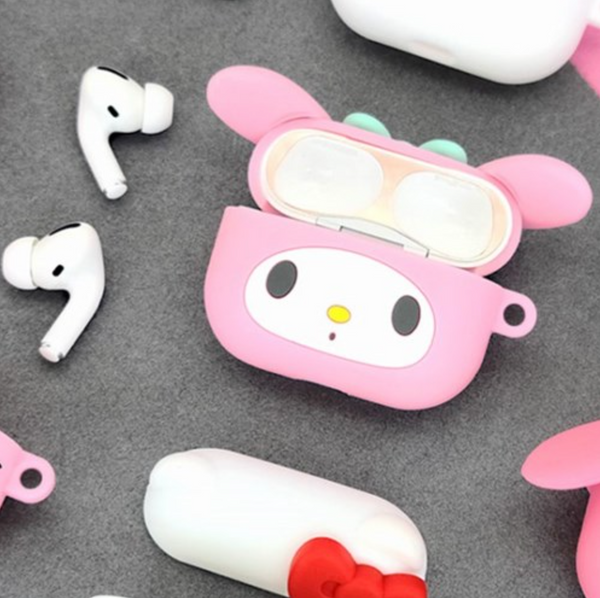 [SANRIO] Sanrio 3D Silicon AirPods Case