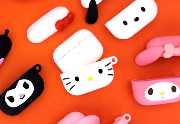 [SANRIO] Sanrio 3D Silicon AirPods Case