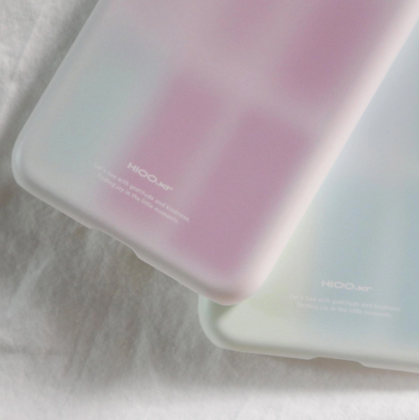 [hioo.kr] Summer Sunset Matte Hard Phone Case