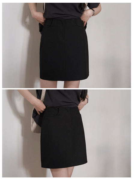[SLOWAND] # SLOWMADE Two And Type Skirt