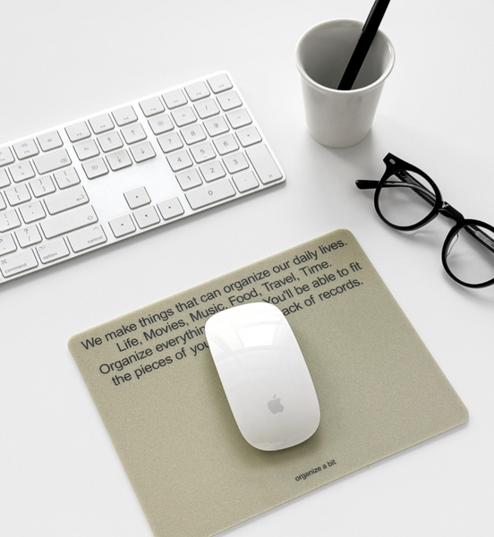 [oab studio] Beige Mousepad