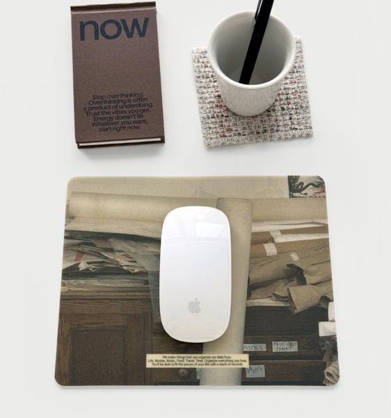 [oab studio] Beige Mousepad