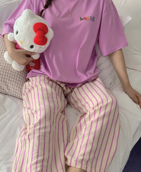 [little sloth] Homewear Cool Lounge Pants