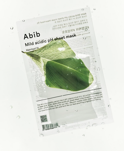 [abib] Mild Acidic pH Sheet Mask Heartleaf Fit 10P