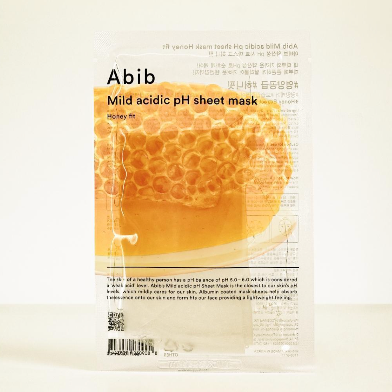 [abib] Mild Acidic pH Sheet Mask Honey Fit 10P