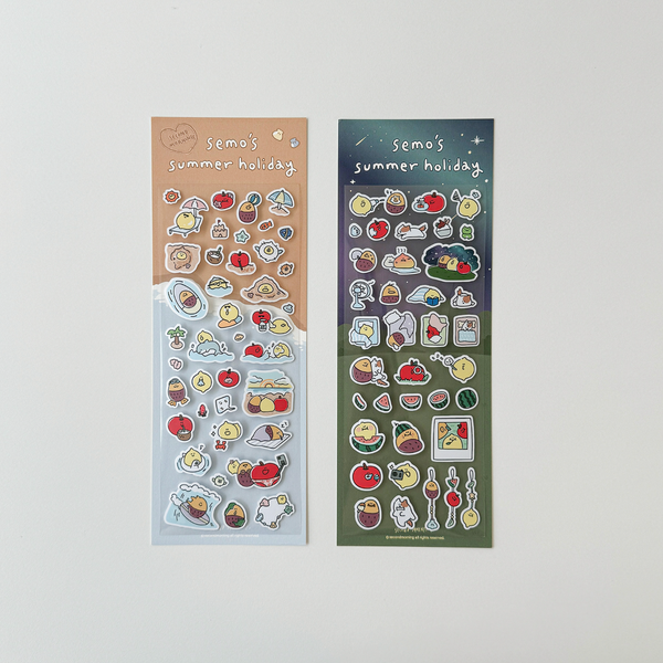 [second morning] Summer Holiday Removable Sticker