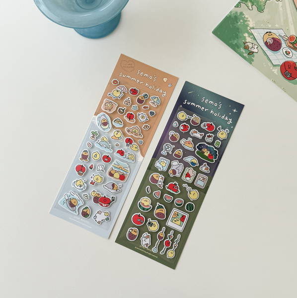 [second morning] Summer Holiday Removable Sticker