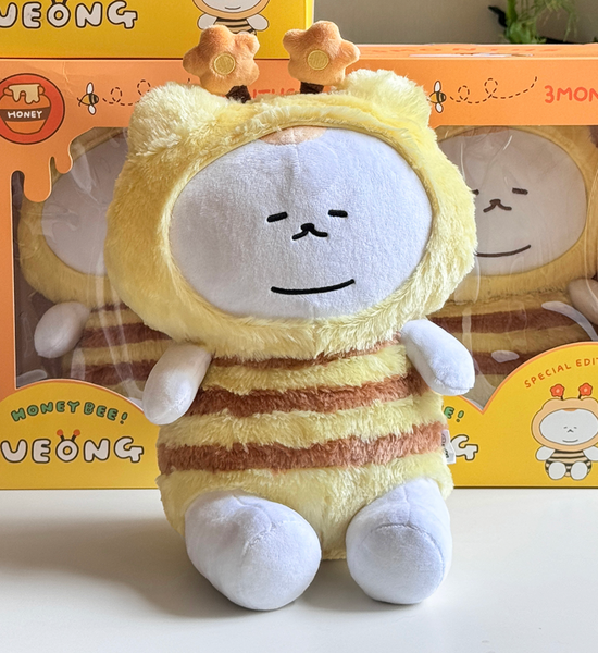 [3MONTHS] Honey Bee Ueong Plush Doll 30cm