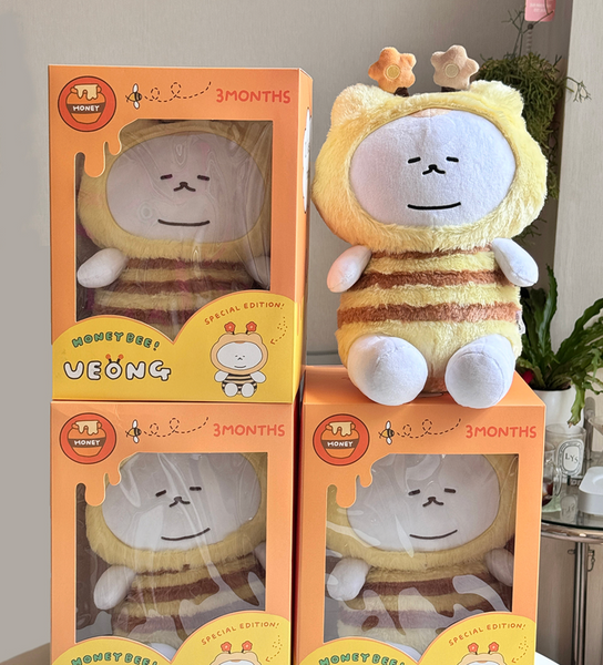 [3MONTHS] Honey Bee Ueong Plush Doll 30cm