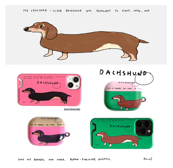 [3MONTHS] Dachshund Airpods Case