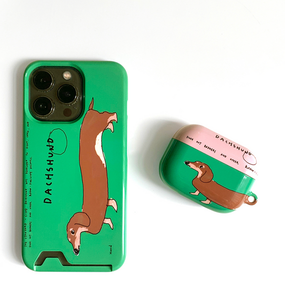 [3MONTHS] Dachshund Airpods Case