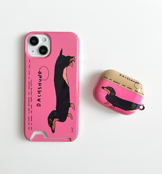 [3MONTHS] Dachshund Airpods Case