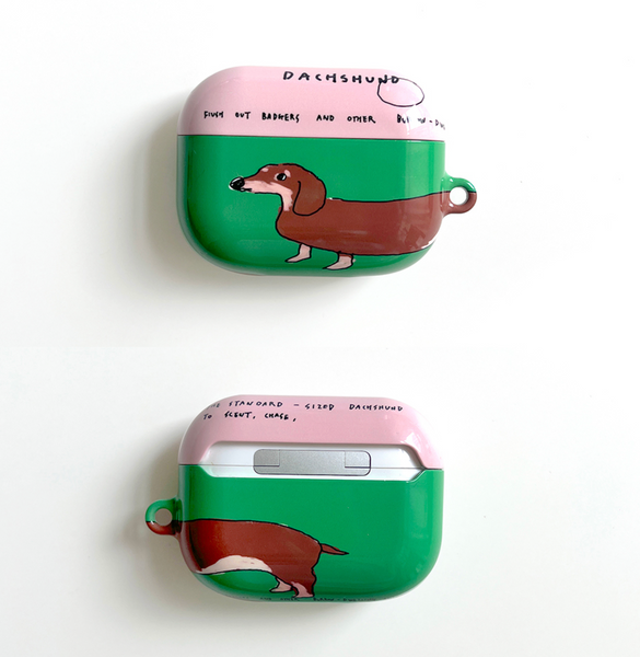 [3MONTHS] Dachshund Airpods Case