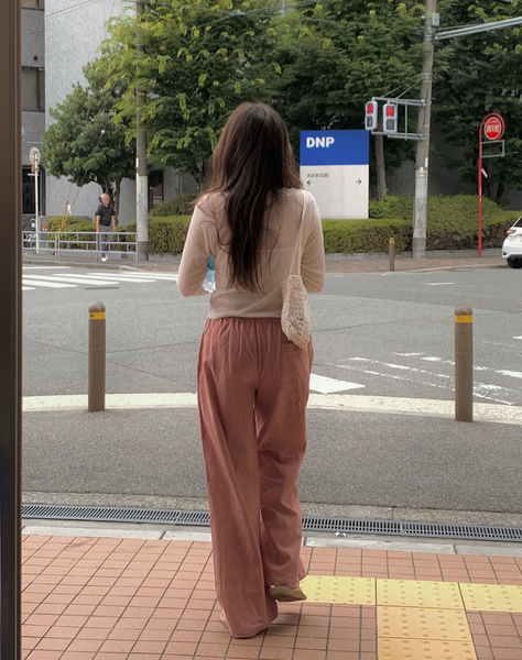 [SLOWAND] # SLOWAMDE Thin Fit Summer Cardigan