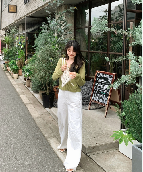 [SLOWAND] # SLOWAMDE Thin Fit Summer Cardigan