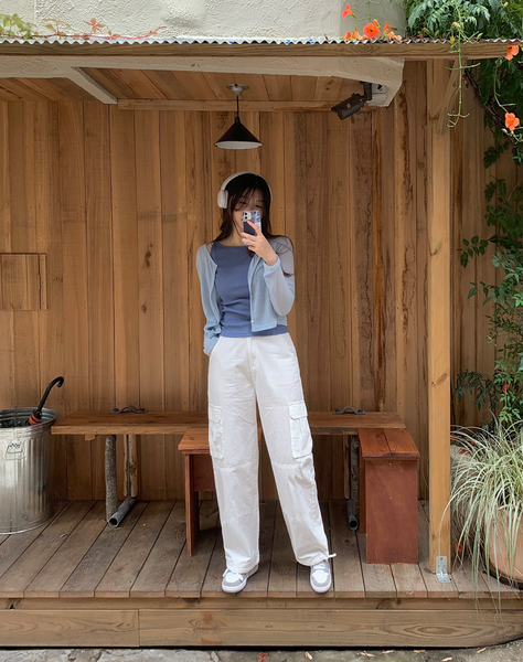 [SLOWAND] # SLOWAMDE Thin Fit Summer Cardigan