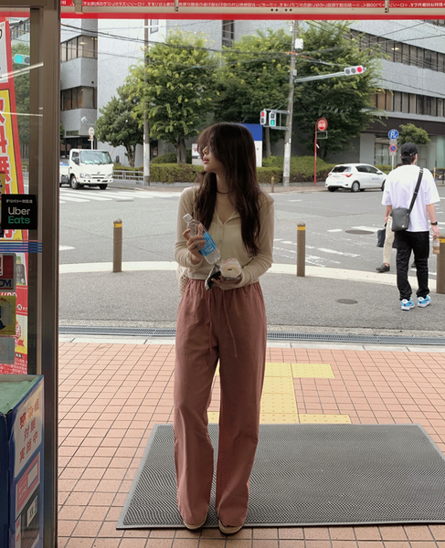 [SLOWAND] # SLOWAMDE Thin Fit Summer Cardigan