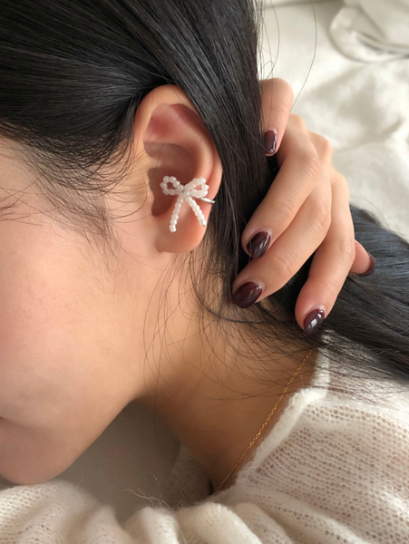 [DUNGEUREON] Rita Ribbon Ear Cuff