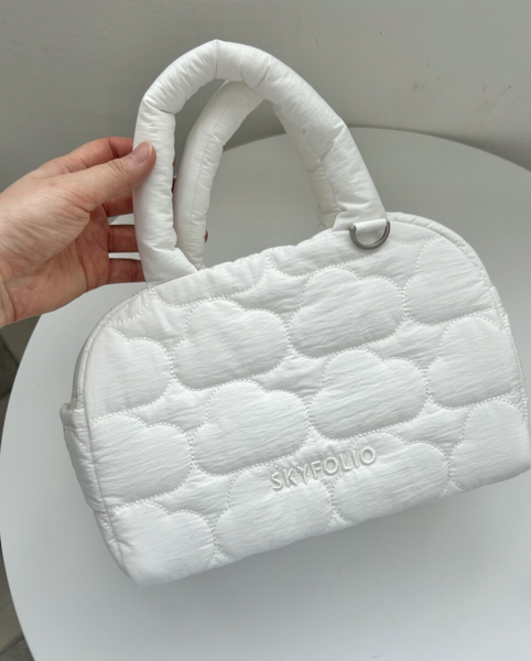 [Skyfolio] Cloud Quilting Bag (White)