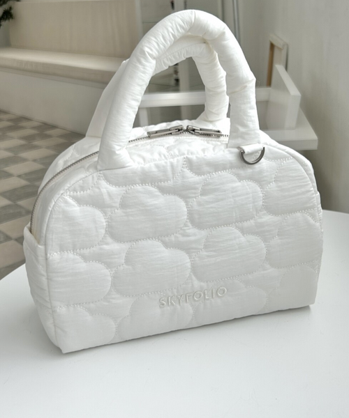 [Skyfolio] Cloud Quilting Bag (White)