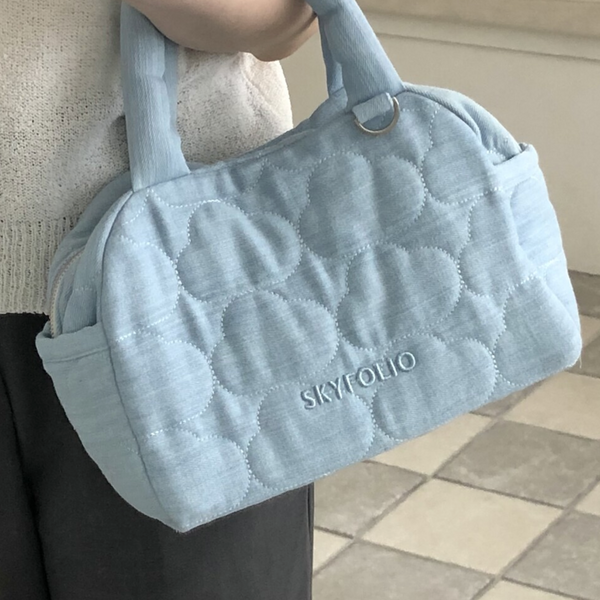 [Skyfolio] Cloud Quilting Bag (Denim Blue)