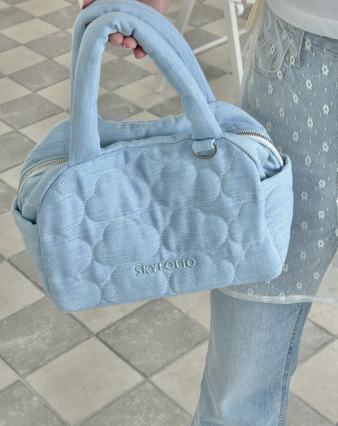 [Skyfolio] Cloud Quilting Bag (Denim Blue)