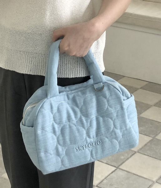 [Skyfolio] Cloud Quilting Bag (Denim Blue)