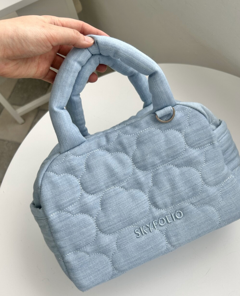 [Skyfolio] Cloud Quilting Bag (Denim Blue)