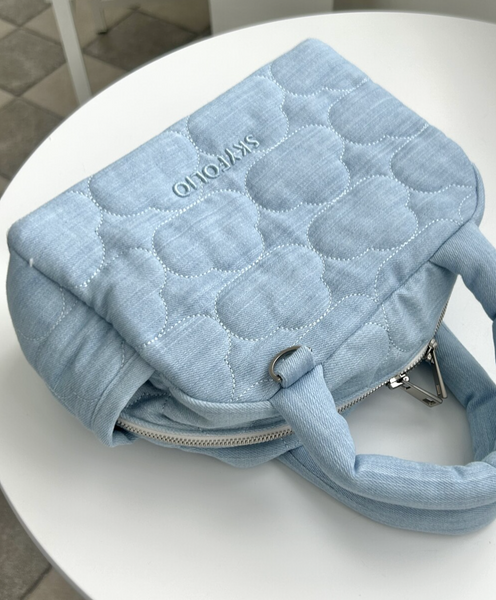 [Skyfolio] Cloud Quilting Bag (Denim Blue)