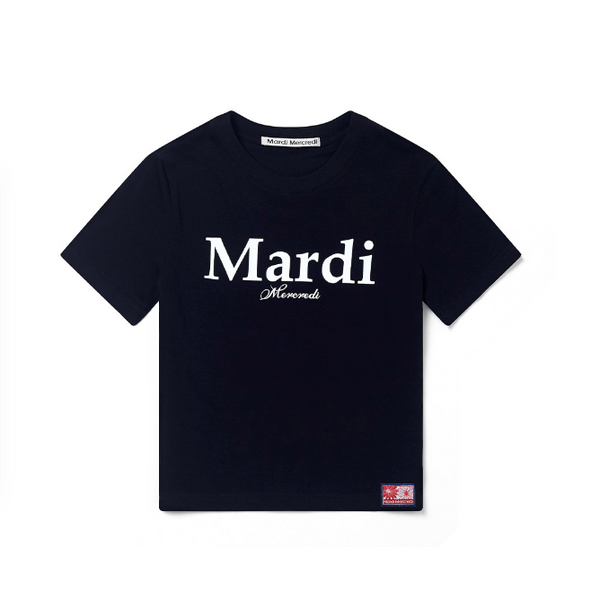 [MARDI MERCREDI] CROPPED TSHIRT MARDI CLASSIC (BLACK WHITE)