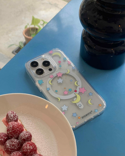 [byemypie] Star Candy MagSafe Jelly Hard Case