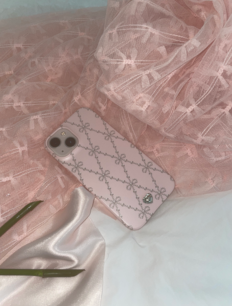 [atta] Hold Me Tight Pink Hard Phone Case