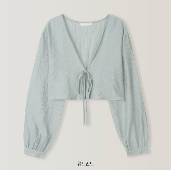 [SLOWAND] Tencel Sleeveless and Cardigan Set