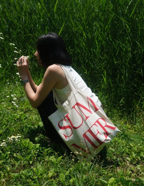 [SLOWSTITCH] Summer Bag (Red)