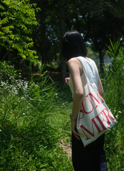 [SLOWSTITCH] Summer Bag (Red)