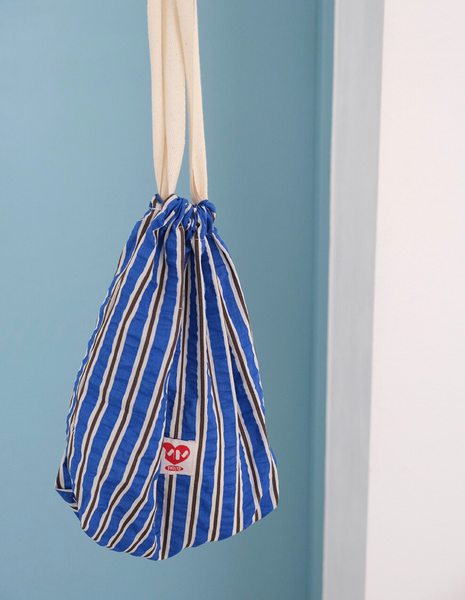 [MINMIN] Daily Pouch Bag (Blue Stripe)