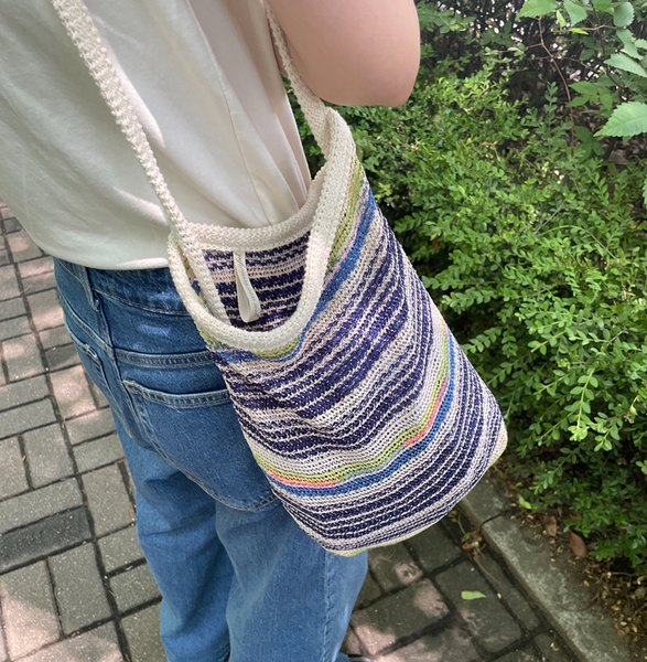 [uab] Stripe Net Bag