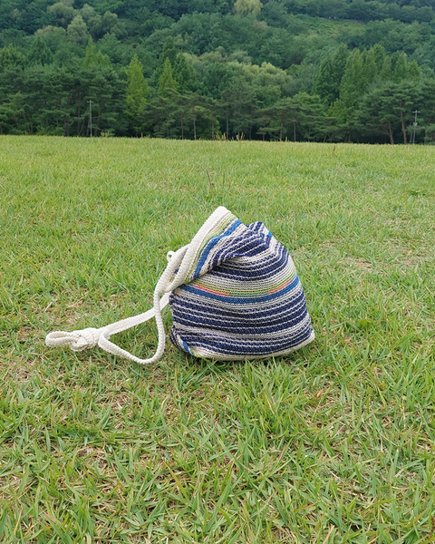 [uab] Stripe Net Bag