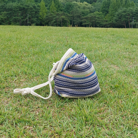 [uab] Stripe Net Bag