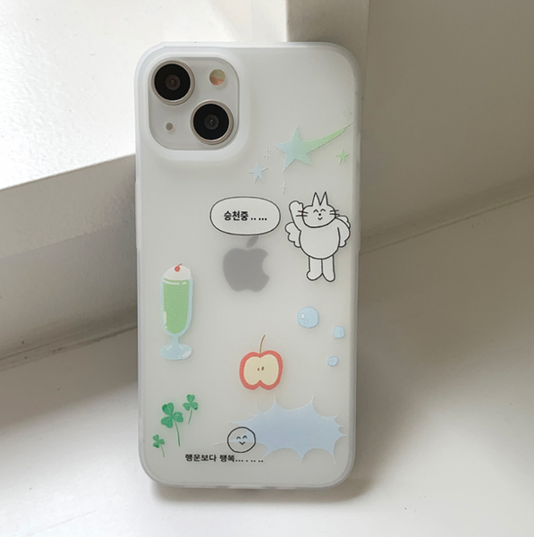 [withsome] Happy Thinking Collection Phone Case