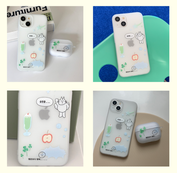 [withsome] Happy Thinking Collection Phone Case