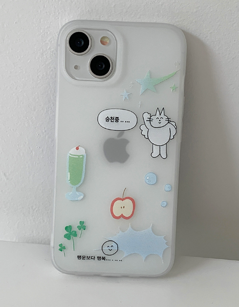 [withsome] Happy Thinking Collection Phone Case