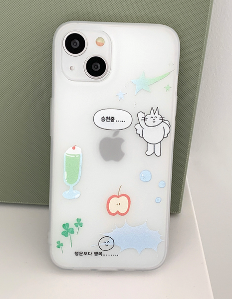 [withsome] Happy Thinking Collection Phone Case