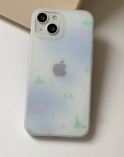 [withsome] Pastel Blur Sea Phone Case