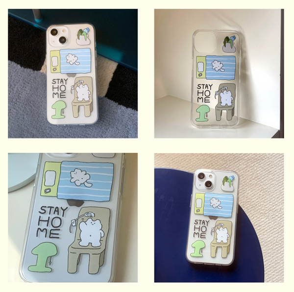 [withsome] STAY Home Cat Phone Case