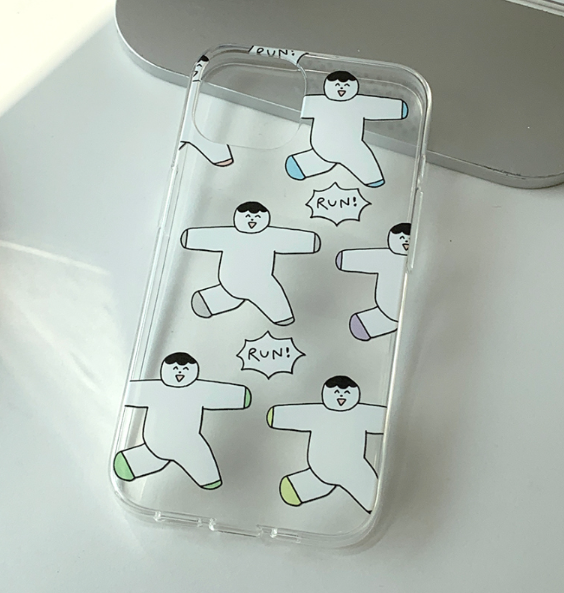 [withsome] Run Run Jelly Phone Case