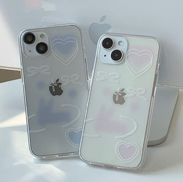 [withsome] Ribbon Space Jelly Phone Case